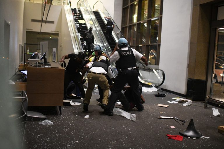 Jak černoši v Chicagu vyrazili demonstrovat, ale místo toho nakradli za tři hodiny zboží za 60 milionů dolarů. Jejich „šéfka“ říká: „Mají na to právo“